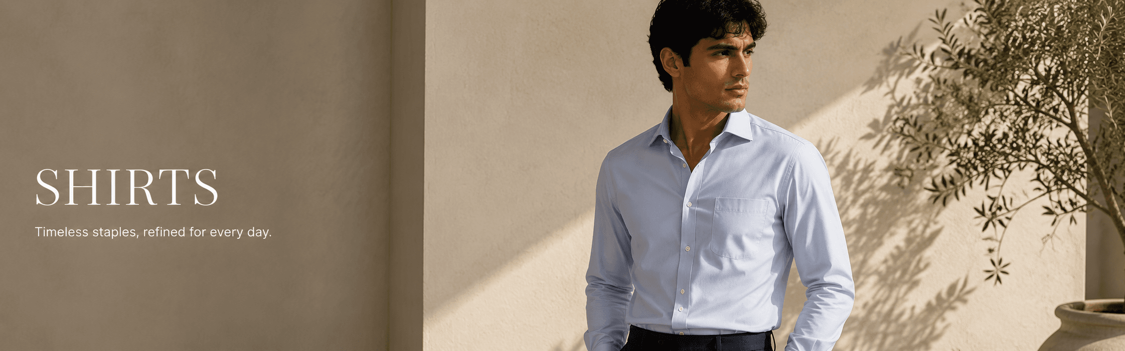 Dress shirts collection