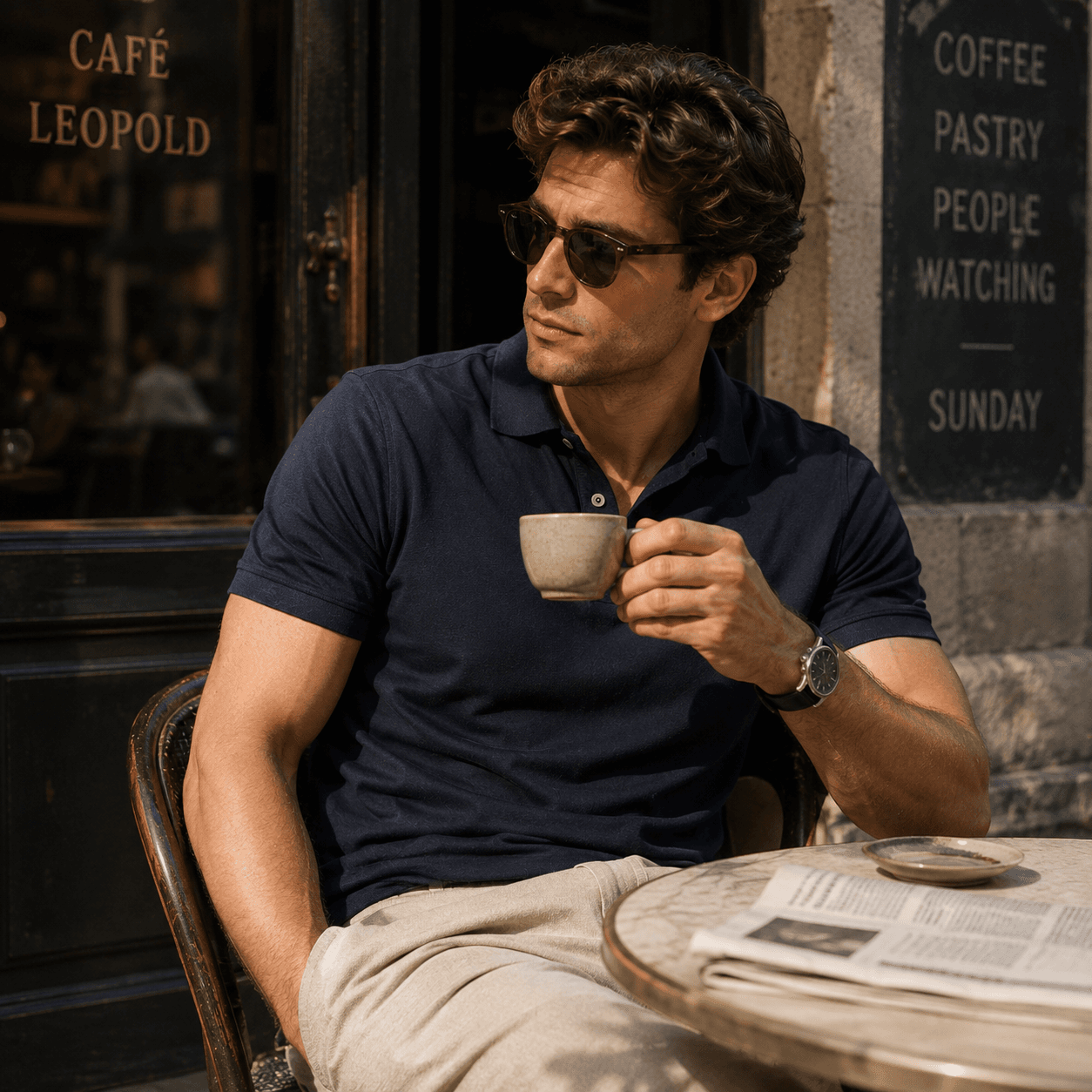 White shirt editorial