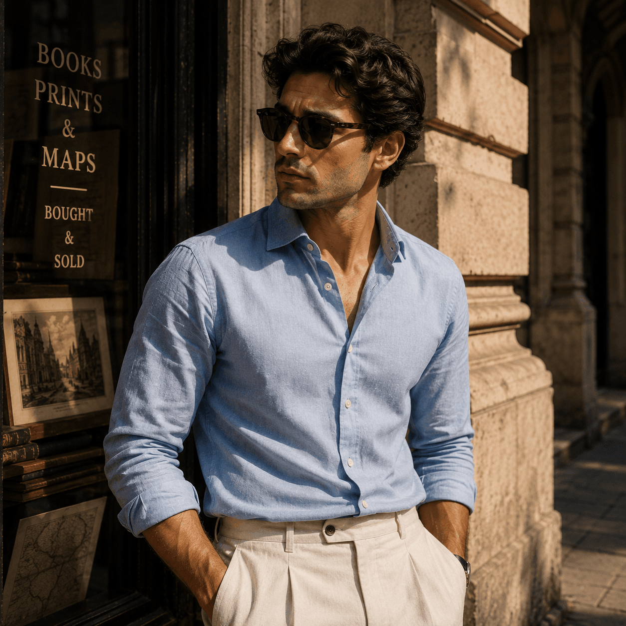 Dress shirt detail
