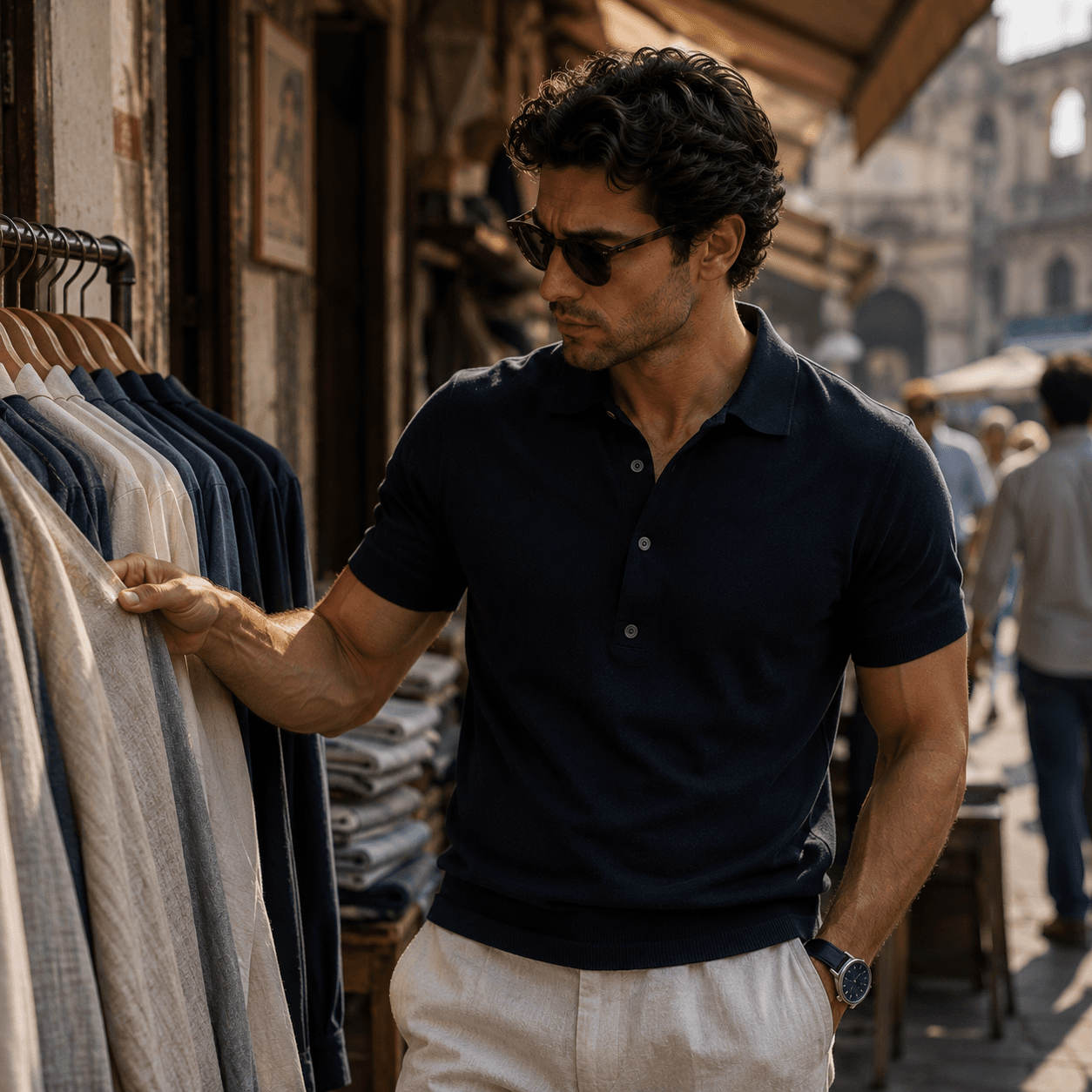 Polo shirt styling