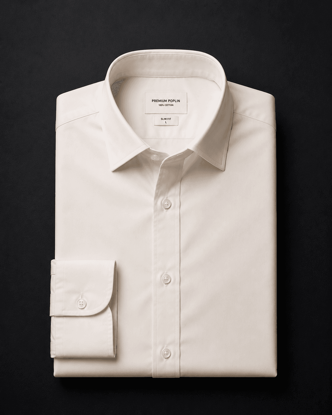Ecru Poplin Shirt