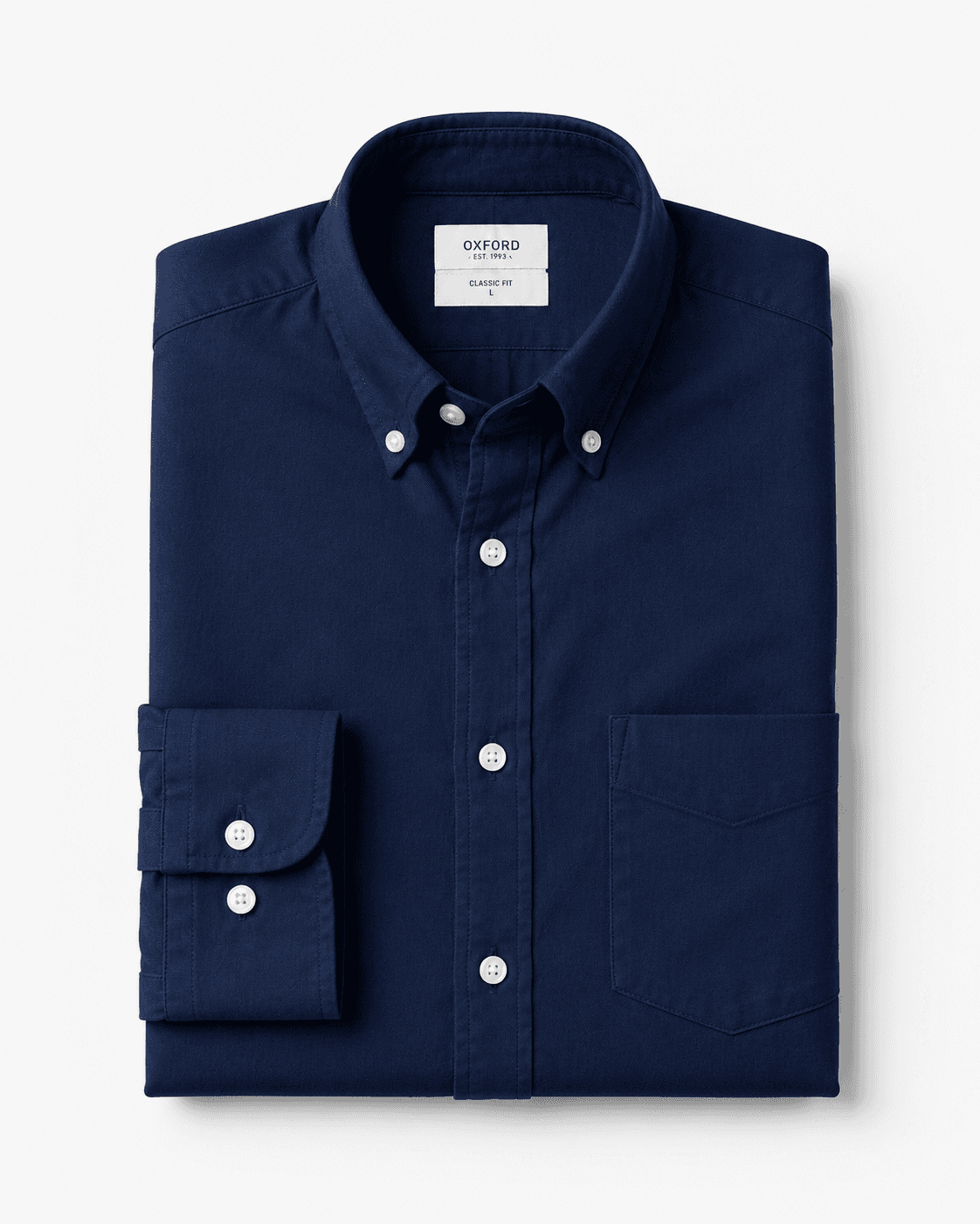 Navy Oxford Shirt