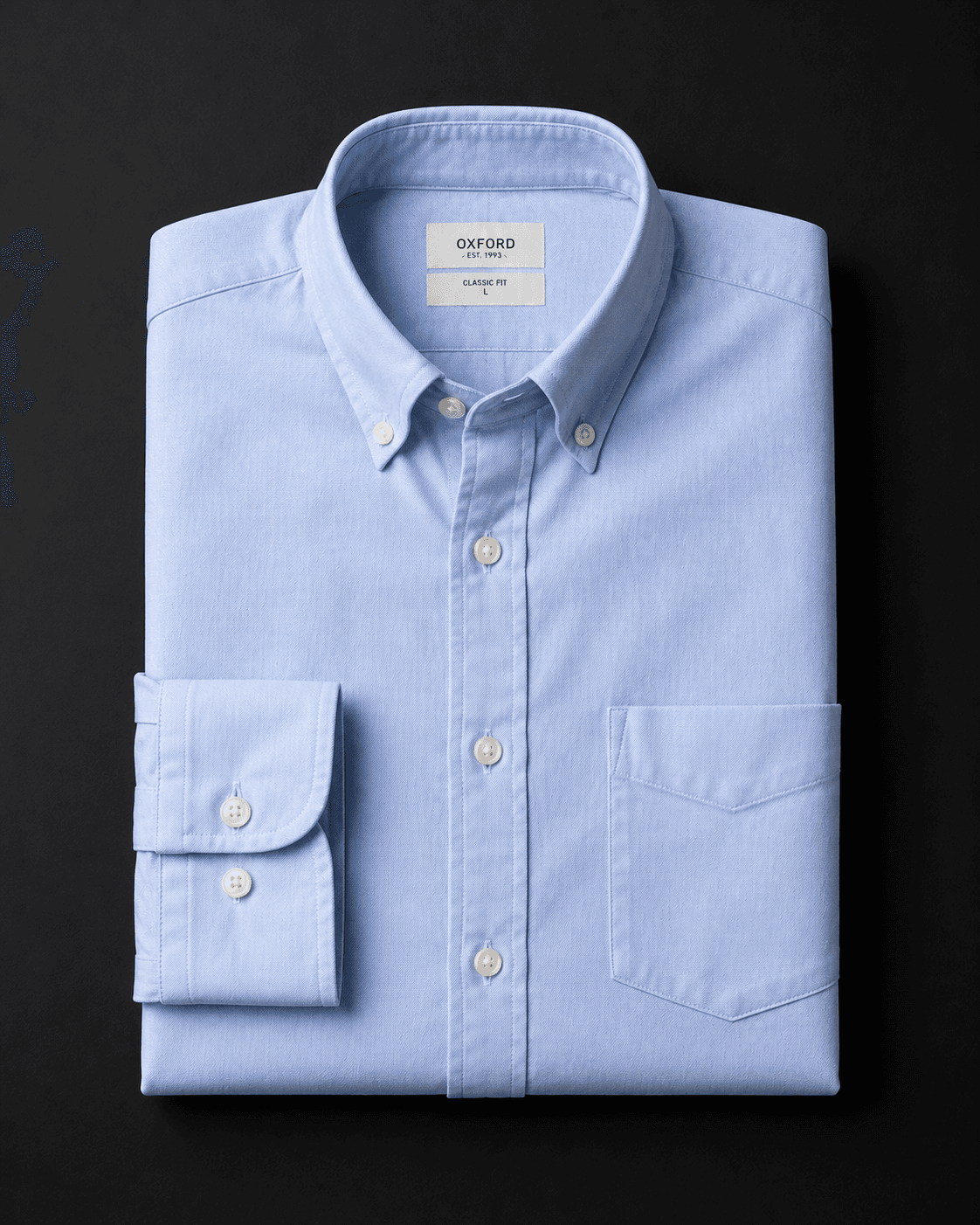 Pale Blue Oxford Shirt